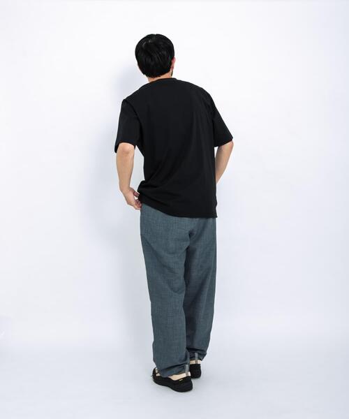 EKAL(エカル)の「『UR TECH ひやサラクール』プリントボックスTシャツ(Tシャツ/カットソー・メンズ・ブラック/ホワイト・LARGE/MEDIUM)」の22枚目の写真