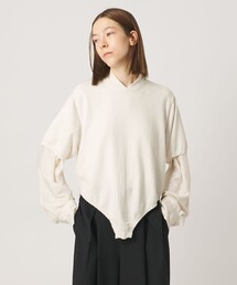 <AEWEN MATOPH>ロンパース ショートスリーブ ニット