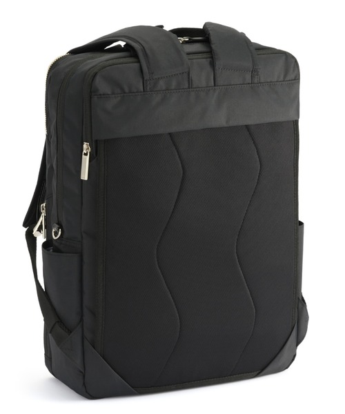 ace.(エース)の「フィッテムライト リュックサック A4サイズ 14インチ収納 15L 20392(ビジネスバッグ・レディース・ブラック/ダークグレー・FREE)」の22枚目の写真