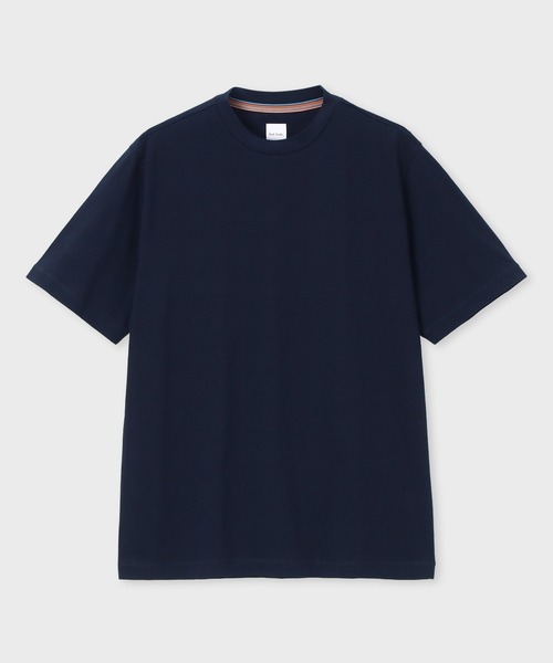 Paul Smith(ポールスミス)の「グレンチェック サッカー 半袖Tシャツ / 163527 919T(Tシャツ/カットソー・メンズ・ブラック/ネイビー/ホワイト・LARGE/MEDIUM/X-LARGE)」の1枚目の写真