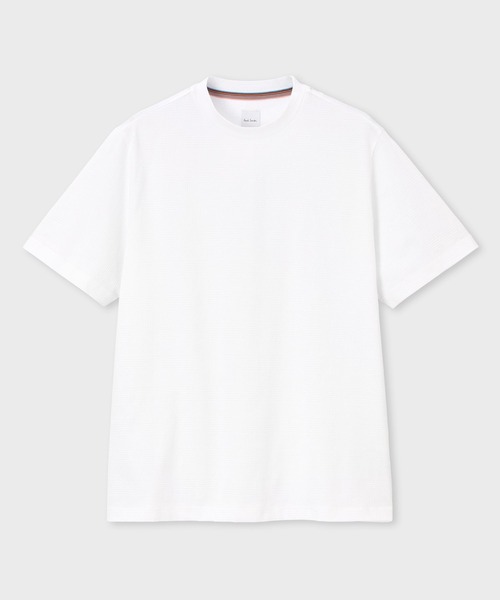Paul Smith(ポールスミス)の「グレンチェック サッカー 半袖Tシャツ / 163527 919T(Tシャツ/カットソー・メンズ・ブラック/ネイビー/ホワイト・LARGE/MEDIUM/X-LARGE)」の2枚目の写真