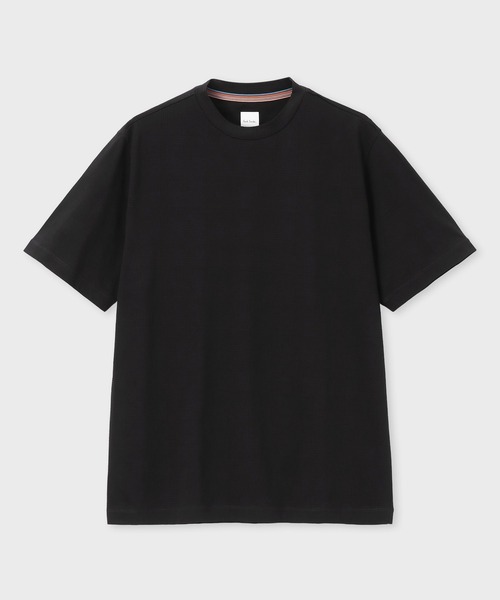 Paul Smith(ポールスミス)の「グレンチェック サッカー 半袖Tシャツ / 163527 919T(Tシャツ/カットソー・メンズ・ブラック/ネイビー/ホワイト・LARGE/MEDIUM/X-LARGE)」の3枚目の写真