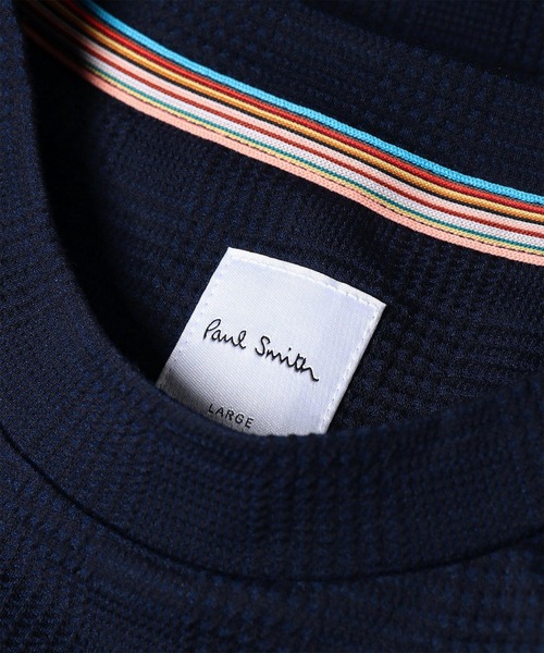 Paul Smith(ポールスミス)の「グレンチェック サッカー 半袖Tシャツ / 163527 919T(Tシャツ/カットソー・メンズ・ブラック/ネイビー/ホワイト・LARGE/MEDIUM/X-LARGE)」の9枚目の写真