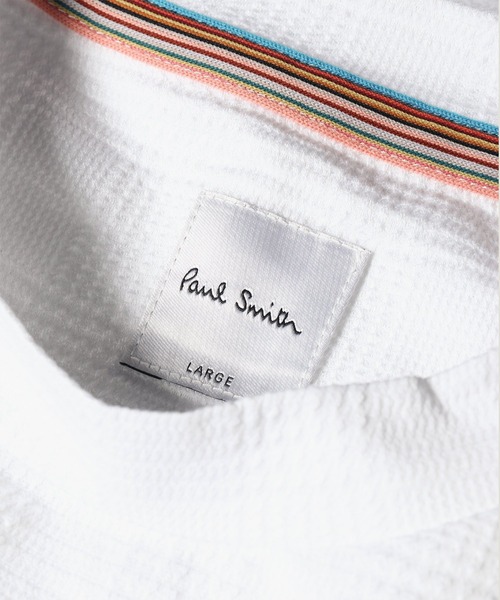 Paul Smith(ポールスミス)の「グレンチェック サッカー 半袖Tシャツ / 163527 919T(Tシャツ/カットソー・メンズ・ブラック/ネイビー/ホワイト・LARGE/MEDIUM/X-LARGE)」の6枚目の写真