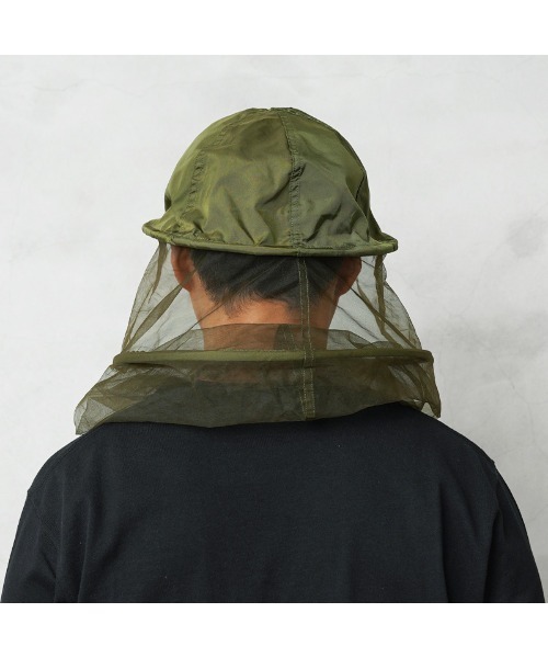 MILITARY（ミリタリー）の「実物 新品 デッドストック 米軍 モスキートネット ヘッド用（ハット・メンズ・オリーブ・FREE）」の3枚目の写真