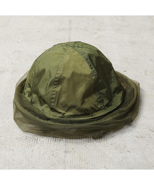 MILITARY（ミリタリー）の「実物 新品 デッドストック 米軍 モスキートネット ヘッド用（ハット・メンズ・オリーブ・FREE）」の4枚目の写真