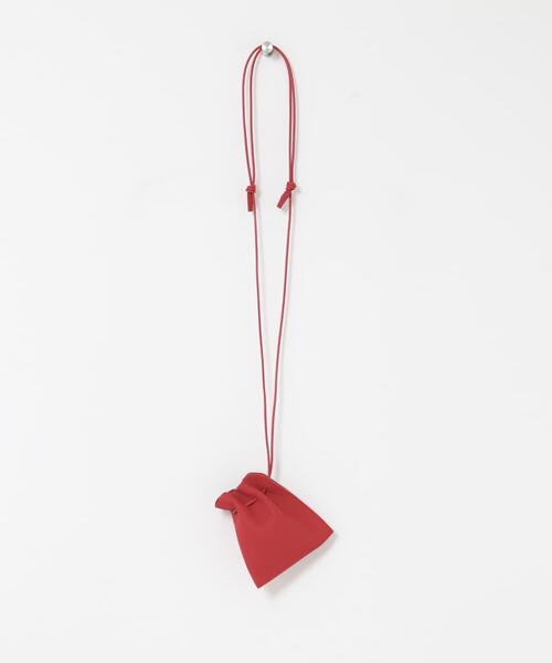 ITTI(イッチ)の「『一部別注カラー』ITTI HERRIE KINCHAKU POUCH(ポーチ・メンズ・ブルー/レッド・XX-SMALL)」の3枚目の写真