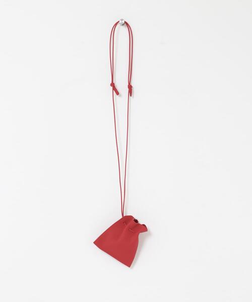 ITTI(イッチ)の「『一部別注カラー』ITTI HERRIE KINCHAKU POUCH(ポーチ・メンズ・ブルー/レッド・XX-SMALL)」の4枚目の写真
