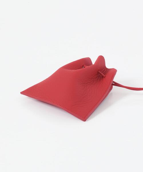 ITTI(イッチ)の「『一部別注カラー』ITTI HERRIE KINCHAKU POUCH(ポーチ・メンズ・ブルー/レッド・XX-SMALL)」の6枚目の写真