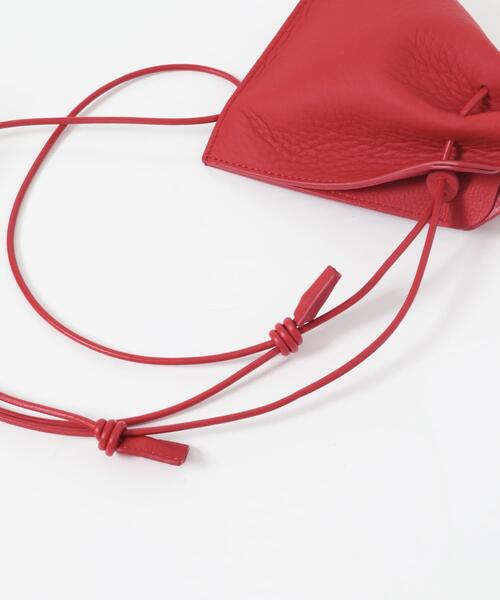 ITTI(イッチ)の「『一部別注カラー』ITTI HERRIE KINCHAKU POUCH(ポーチ・メンズ・ブルー/レッド・XX-SMALL)」の7枚目の写真