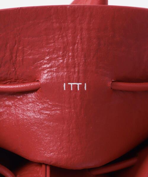 ITTI(イッチ)の「『一部別注カラー』ITTI HERRIE KINCHAKU POUCH(ポーチ・メンズ・ブルー/レッド・XX-SMALL)」の8枚目の写真