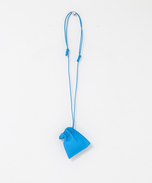 ITTI(イッチ)の「『一部別注カラー』ITTI HERRIE KINCHAKU POUCH(ポーチ・メンズ・ブルー/レッド・XX-SMALL)」の2枚目の写真