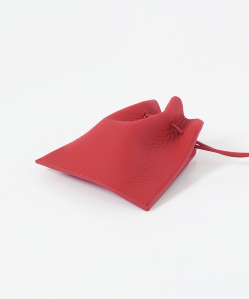 ITTI(イッチ)の「『一部別注カラー』ITTI HERRIE KINCHAKU POUCH(ポーチ・メンズ・ブルー/レッド・XX-SMALL)」の6枚目の写真
