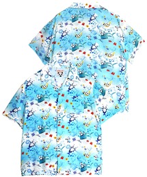 PANDIESTA（パンディエスタ）の「シャークパンダアロハシャツ(M2)（Tシャツ/カットソー）」