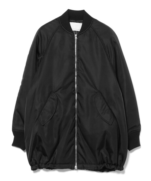 Demi-Luxe BEAMS(デミルクス ビームス)の「TICCA / MA-1 ミドル ブルゾン(MA-1・レディース・ブラウン・ONE SIZE)」の14枚目の写真