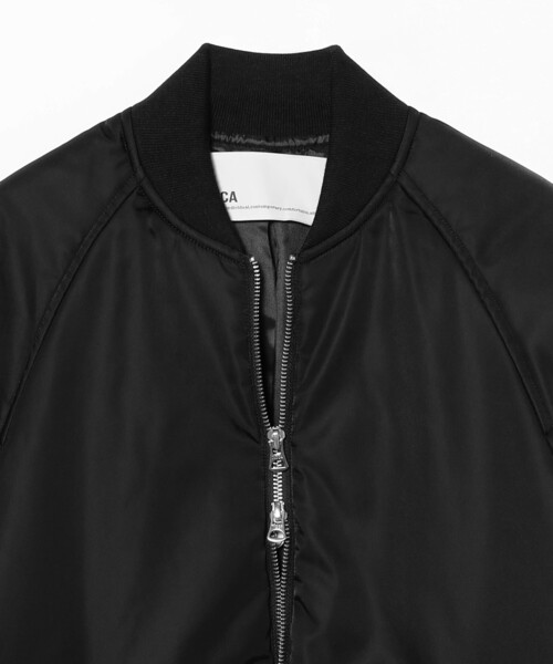Demi-Luxe BEAMS(デミルクス ビームス)の「TICCA / MA-1 ミドル ブルゾン(MA-1・レディース・ブラウン・ONE SIZE)」の15枚目の写真