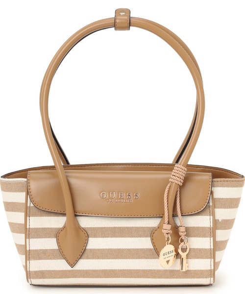 Guess（ゲス）の「TABI Satchel ショルダーバッグ（ショルダーバッグ・レディース・ネイビー/ナチュラル・ONE SIZE）」の2枚目の写真