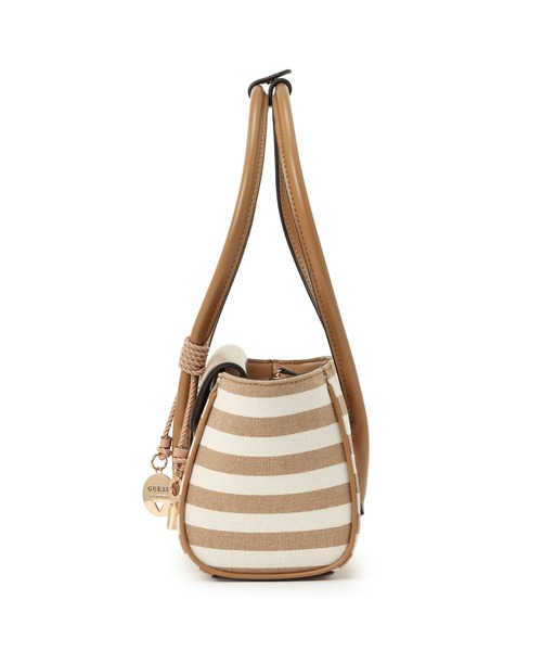Guess（ゲス）の「TABI Satchel ショルダーバッグ（ショルダーバッグ・レディース・ネイビー/ナチュラル・ONE SIZE）」の5枚目の写真