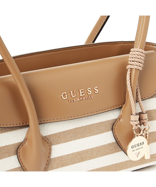 Guess（ゲス）の「TABI Satchel ショルダーバッグ（ショルダーバッグ・レディース・ネイビー/ナチュラル・ONE SIZE）」の6枚目の写真