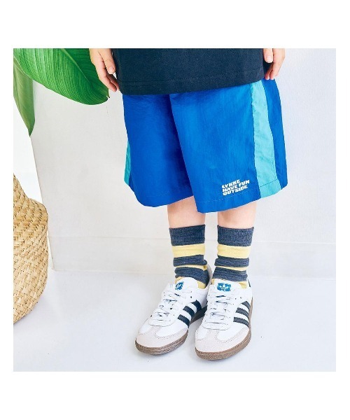 LYKKE(リッケ)の「ナイロン切替えハーフパンツ(その他パンツ・キッズ・ブラック/ブルー/ピンク/グリーン・90/110/100/120/150/140/130)」の13枚目の写真