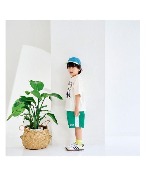 LYKKE(リッケ)の「ナイロン切替えハーフパンツ(その他パンツ・キッズ・ブラック/ブルー/ピンク/グリーン・90/110/100/120/150/140/130)」の8枚目の写真