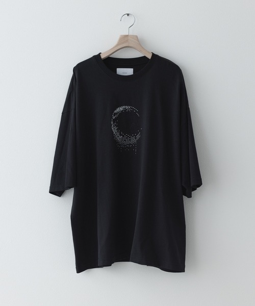 remer（リメール）の「ルーズオーバーサイズグラフィックT / loose oversized graphic Tee〈shadow moon〉（Tシャツ/カットソー・メンズ・ブラック・SMALL/LARGE/X-SMALL/MEDIUM）」の8枚目の写真