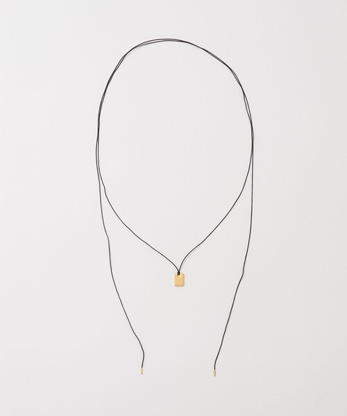 SOAC(ソーク)の「<SOAC>Rook Cord ネックレス(ネックレス・レディース・ゴールド・FREE)」の1枚目の写真