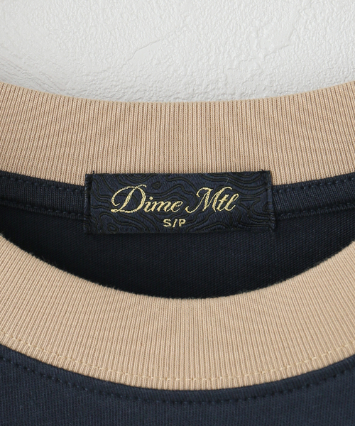 DIME(ダイム)の「【Dime/ダイム】 ARCH RINGER T-SHIRT(Tシャツ/カットソー・レディース・ホワイト/ネイビー/ブラウン・SMALL)」の7枚目の写真