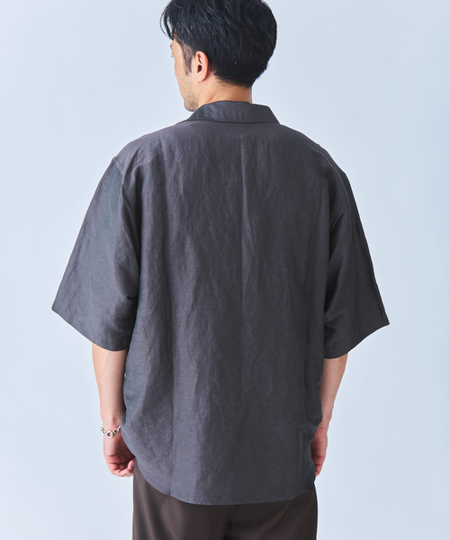 EDIFICE（エディフィス）の「ヴァルーズ シャツ（シャツ/ブラウス・メンズ・チャコールグレー・MEDIUM/LARGE）」の7枚目の写真