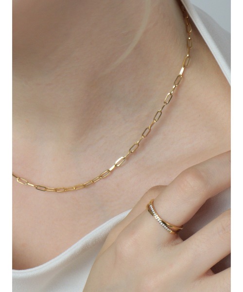 Bilan(ビラン)の「【BILAN】(金属アレルギー軽減)Twist Shine Ring/ツイストシャインリング(リング・レディース・ゴールド・14号/16号/12号)」の7枚目の写真