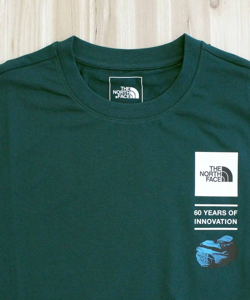THE NORTH FACE（ザノースフェイス）の「TNF ベースキャンプ ダッフル バックプリント Tシャツ M BC DUFFEL RELAXED SS TEE GRAPHIC-AP（Tシャツ/カットソー・メンズ・グリーン/ホワイト・M/L/XL）」の11枚目の写真