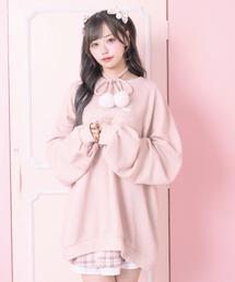 シャツレイヤードニット（Tシャツ/カットソー）｜LAFARY（ラファリー