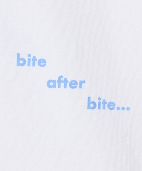 Ophrys(オフリス)の「<Ophrys>BITE AFTER BITE Tシャツ(Tシャツ/カットソー・レディース・ホワイト・M)」の13枚目の写真