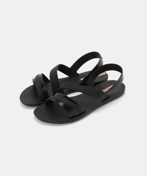 IPANEMA(イパネマ)の「Ipanema / イパネマ VIBRANT SANDAL(サンダル・レディース・ブラック/ブラック系その他/ホワイト・23cm/24cm)」の2枚目の写真