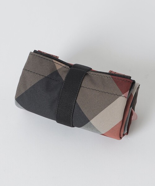 BLUE LABEL CRESTBRIDGE（ブルーレーベルクレストブリッジ）の「パーシャルクレストブリッジチェックエコバッグ（ショルダーバッグ・レディース・ブラック/ダークネイビー/パープル・FREE）」の7枚目の写真