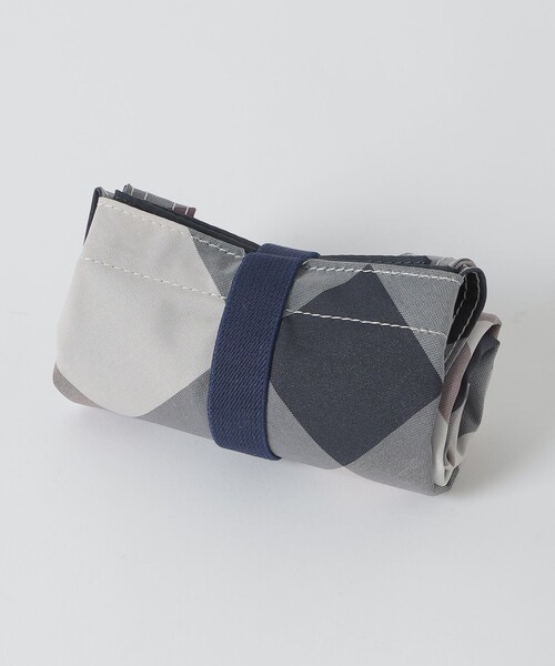 BLUE LABEL CRESTBRIDGE（ブルーレーベルクレストブリッジ）の「パーシャルクレストブリッジチェックエコバッグ（ショルダーバッグ・レディース・ブラック/ダークネイビー/パープル・FREE）」の12枚目の写真