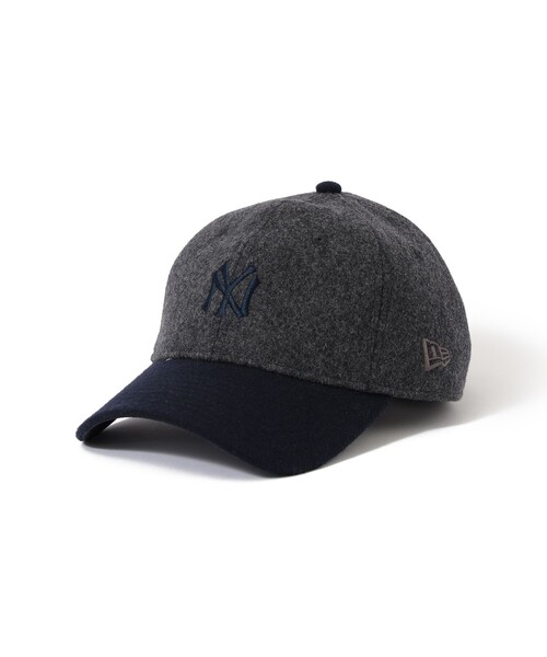 BEAMS BOY(ビームスボーイ)の「【別注】NEW ERA / 920 メルトンウール MLB キャップ(キャップ・レディース・ベージュ/ネイビー/チャコールグレー・ONE SIZE)」の9枚目の写真