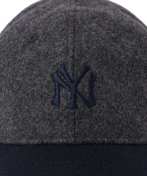 BEAMS BOY(ビームスボーイ)の「【別注】NEW ERA / 920 メルトンウール MLB キャップ(キャップ・レディース・ベージュ/ネイビー/チャコールグレー・ONE SIZE)」の6枚目の写真