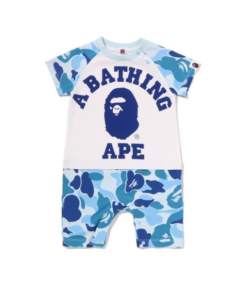 ABC CAMO BIG COLLEGE ROMPERS（ロンパース）｜A BATHING APE（ア