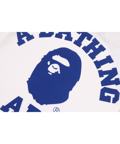 A BATHING APE(アベイシングエイプ)の「ABC CAMO BIG COLLEGE ROMPERS(ロンパース・キッズ・ブルー/ピンク/グリーン・70/80)」の7枚目の写真