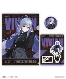 ZOZOSPOT（ゾゾスポット）の「ゼンレスゾーンゼロ×ZOZOTOWN merch set (can badge + acrylic stand + clear file)（その他）」