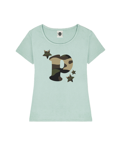 PRIMATE(プライメイト)の「BIG ENCODE レディース Uネックスリムフィット半袖Tシャツ 5 COLORS(Tシャツ/カットソー・レディース・ピンク/ホワイト/ミックスグレー/ブラック/ミント・MEDIUM/SMALL)」の4枚目の写真