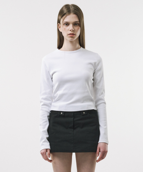 FOR THE WEATHER(フォーザウェザー)の「90年代エッセンシャルTシャツ(ホワイト)(Tシャツ/カットソー・レディース・その他・FREE)」の1枚目の写真