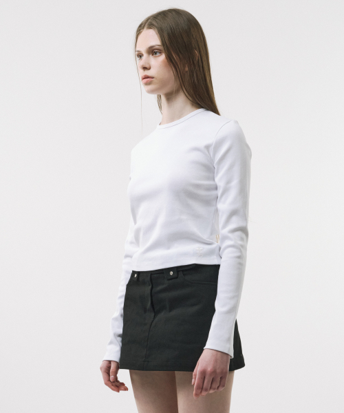 FOR THE WEATHER(フォーザウェザー)の「90年代エッセンシャルTシャツ(ホワイト)(Tシャツ/カットソー・レディース・その他・FREE)」の2枚目の写真