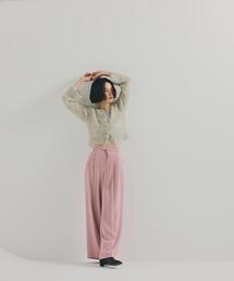 ヒップで選んでもウエストがぶかぶかしないセミワイドパンツ