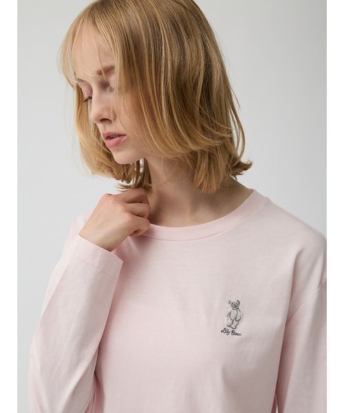 LILY BROWN（リリーブラウン）の「【限定カラー】【Lily Bear】アニバーサリーＴシャツ（Tシャツ/カットソー・レディース・ピンク/その他/ホワイト/ブラック・F）」の10枚目の写真
