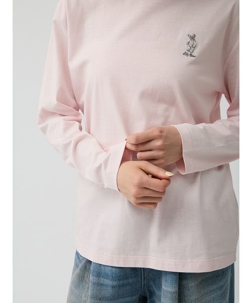 LILY BROWN（リリーブラウン）の「【限定カラー】【Lily Bear】アニバーサリーＴシャツ（Tシャツ/カットソー・レディース・ピンク/その他/ホワイト/ブラック・F）」の13枚目の写真