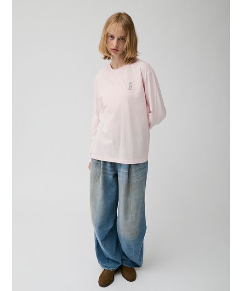 LILY BROWN（リリーブラウン）の「【限定カラー】【Lily Bear】アニバーサリーＴシャツ（Tシャツ/カットソー・レディース・ピンク/その他/ホワイト/ブラック・F）」の18枚目の写真