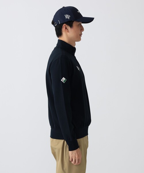 BEAMS GOLF(ビームスゴルフ)の「PURPLE LABEL / スフィダンテ ハーフジップ プルオーバー(スウェット・メンズ・ネイビー/チャコールグレー/グレー・S/XL/M/L)」の10枚目の写真