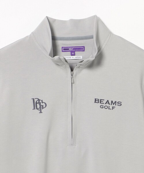BEAMS GOLF(ビームスゴルフ)の「PURPLE LABEL / スフィダンテ ハーフジップ プルオーバー(スウェット・メンズ・ネイビー/チャコールグレー/グレー・S/XL/M/L)」の12枚目の写真